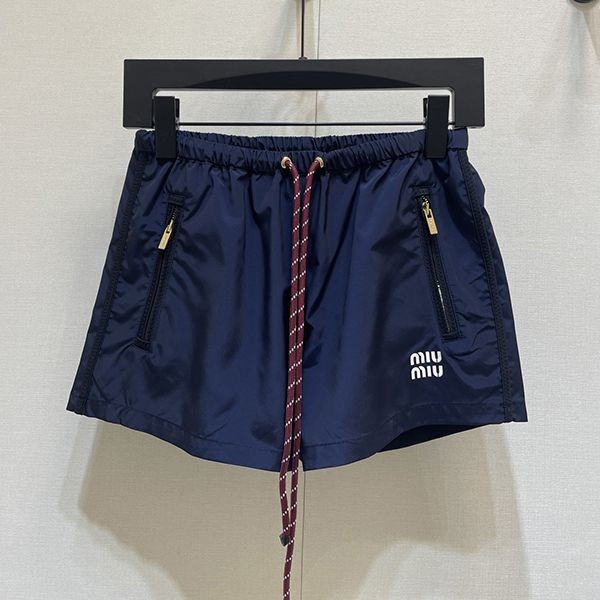 【ミュウミュウ 偽物】クロップドウインドブレーカー セットアップ myv23474